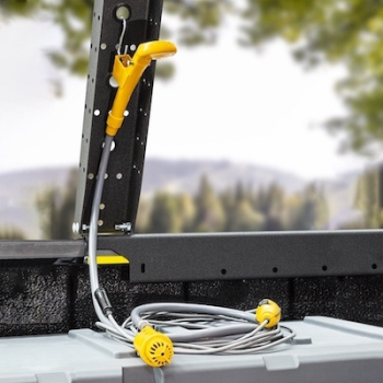 Preview: Dusch Set elektrisch 12V 80W 2,8 Bar Druck