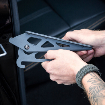 Preview: Trittstufe Universal Tür Stufe Door Step Leiter Türpedal Dachträger Dachzelt horntools