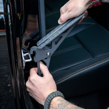 Preview: Trittstufe Universal Tür Stufe Door Step Leiter Türpedal Dachträger Dachzelt horntools