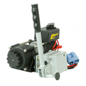 Preview: Seilwindensystem 1,6to Anhängerwindenset HPA3.5 12V Jagdwinde Jägerwinde horntools Elektrowinde Heckwinde