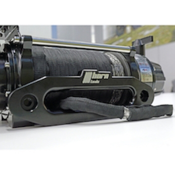 Preview: Seilwinde 4,3to AlphaG 9.5 mit Getriebebremse 24 Volt Kunststoffseil horntools Elektrowinde