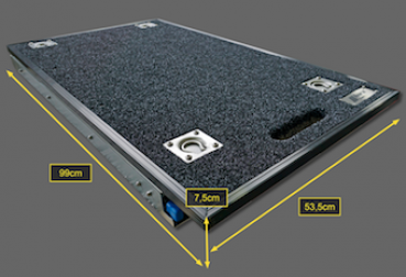 Preview: Horntools Universal Auszug Hundebox oder Kühlschrank 990mm x 540mm