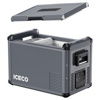 Preview: ICECO VL45PROD Kompressor-Kühlbox, Dual-Zone, Grau