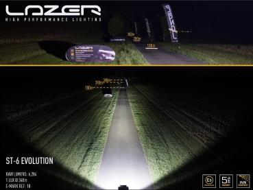 LAZER Lamps LED-Scheinwerfer ST-6 Evolution