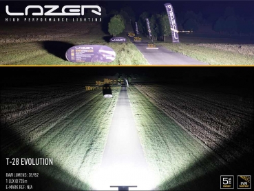 LAZER Lamps LED-Scheinwerfer T-28 Evolution