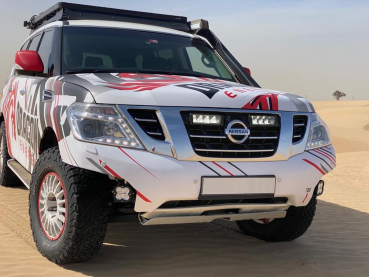NISSAN PATROL Y62 (SERIES 4) GRILLE KIT Triple-R 750 ELITE GEN2 LED-Strahlern