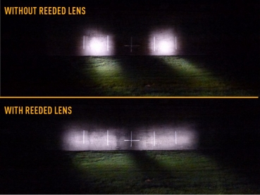 Preview: LAZER Lamps Vorsatzlinsen für Triple-R und Carbon-Serie Scheinwerfer, 15° Horizontal