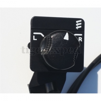 Preview: Regelklappe/Verteiler 60mm, mit Bedienteil und 200cm Bowdenzug