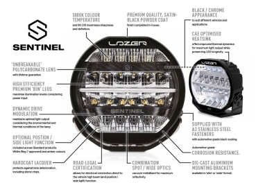 LAZER Lamps Sentinel Elite