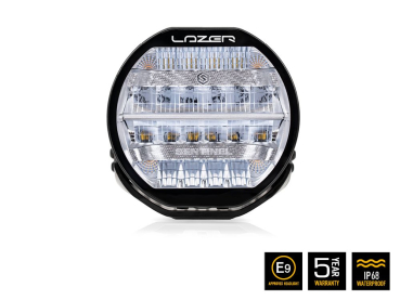 LAZER Lamps Sentinel Chrome (with Pos Light) - 'Slim' Mount