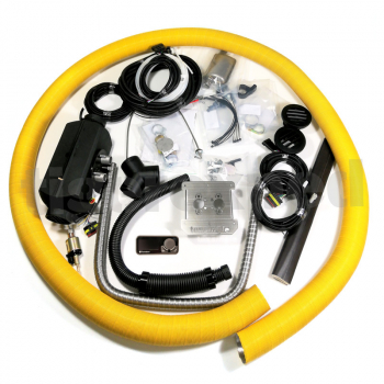99% Camper-Kit - Heizungs-Komplettset mit 2kW Leistung, 12V, Comfort Control Bedienteil, 83mm Flansch