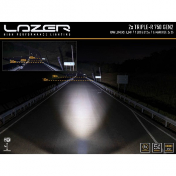 Preview: LAZER LAMPS KÜHLERGRILL-KIT FORDTransit 2019+ Standard