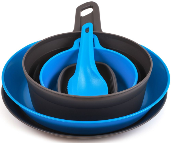 Geschirr-Set Explorer Kit,blau