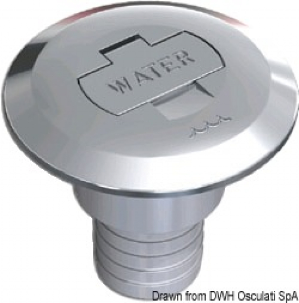 Wasser Einfülstutzen, gerade° 38 mm