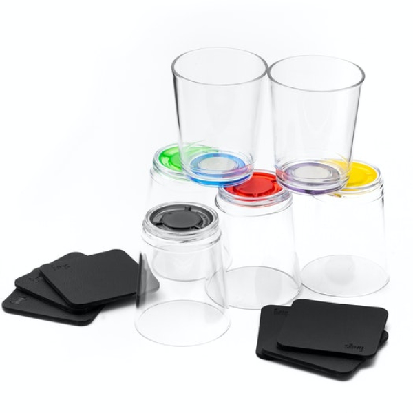 Silwy Magnet-Trinkbecher 6er-Set