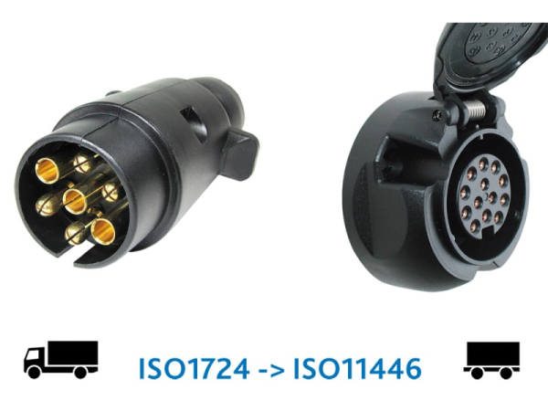 Adapter 7- auf 13-pol kurz