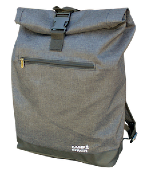 CAMP COVER RUCKSACK ROLL-UP DUNKELGRAU