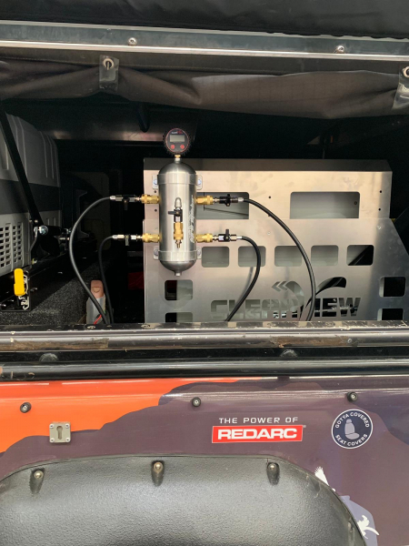 Tyre Spider Reifenfüllsystem mit Druckanzeige