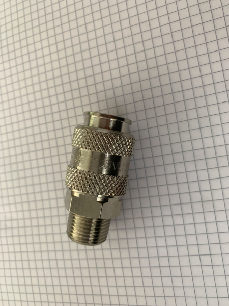 Druckluftkupplung mit Aussengewinde R 3/8"