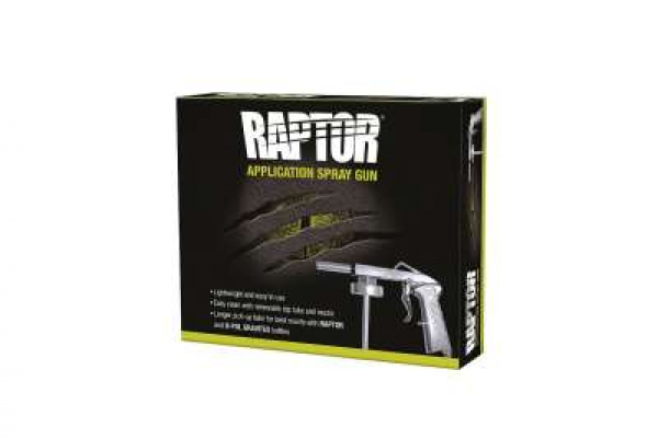 Spritzpistole zum Auftragen der Beschichtung, zum Aufschrauben auf Raptor Flaschen