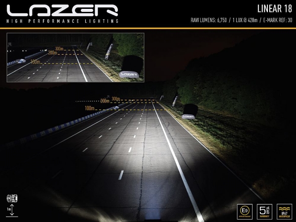 LAZER Lamps LED-Scheinwerfer Linear-18 Standard