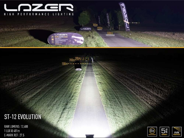 LAZER Lamps LED-Scheinwerfer ST-12 Evolution
