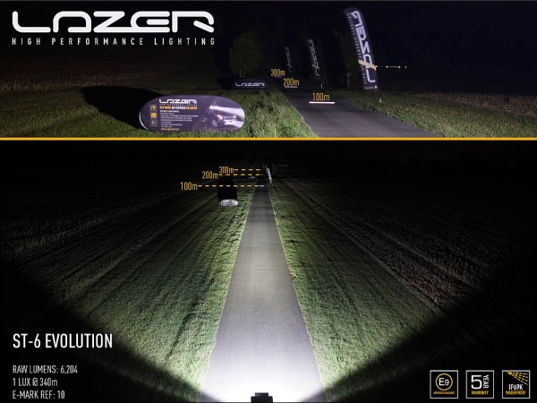 LAZER Lamps LED-Scheinwerfer ST-6 Evolution
