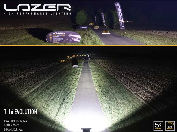 LAZER Lamps LED-Scheinwerfer T-16 Evolution