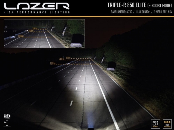 LAZER Lamps LED-Scheinwerfer Triple-R 850 Elite