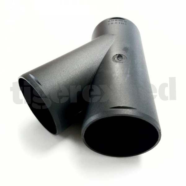 Y-Stück 60-60-60mm, Warmluftverteiler asymmetrisch