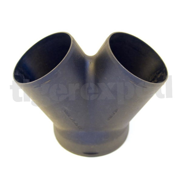 Y-Stück 90-60-60mm, Warmluftverteiler symmetrisch